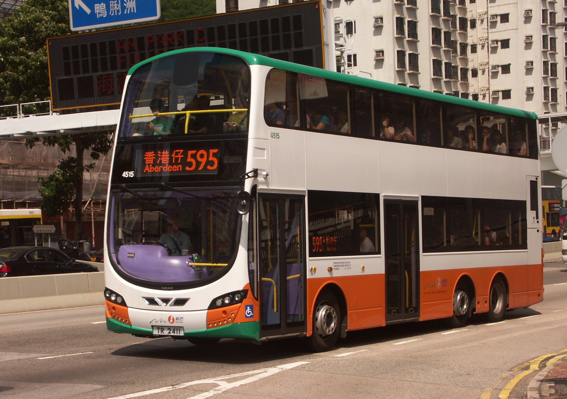 NWFB Volvo B9TL 11.3m f/n 4515 