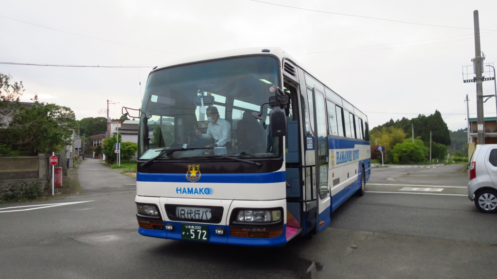 代行巴士 (攝於龍田站) 