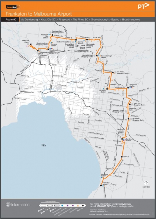 901 route map