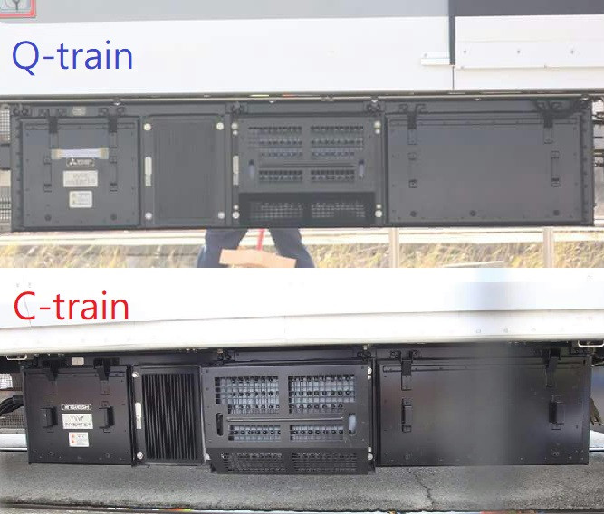 VVVF Inverter of Q-train & C-train