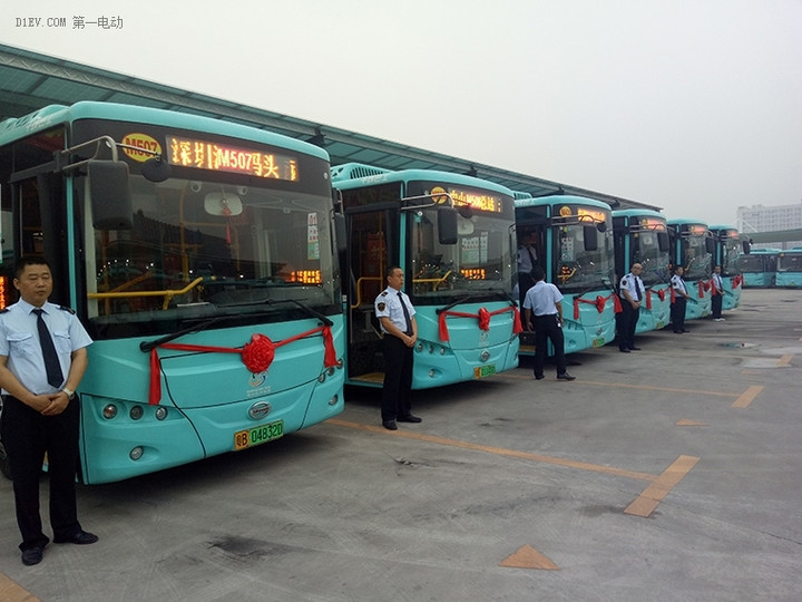 深圳公交的巴士