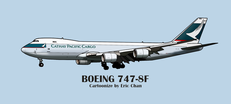 boeing 747 8f cathay pacific