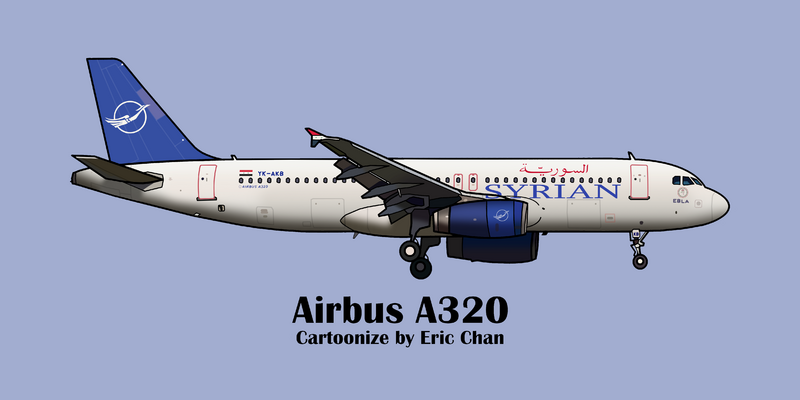 syrian airline a320