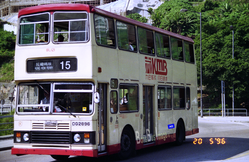 #BL121 #DG2896 #Leyland #Olympian #藍田