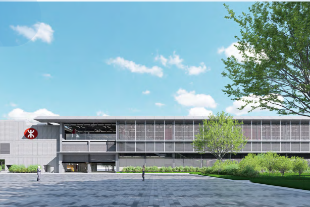 車站出入口外觀