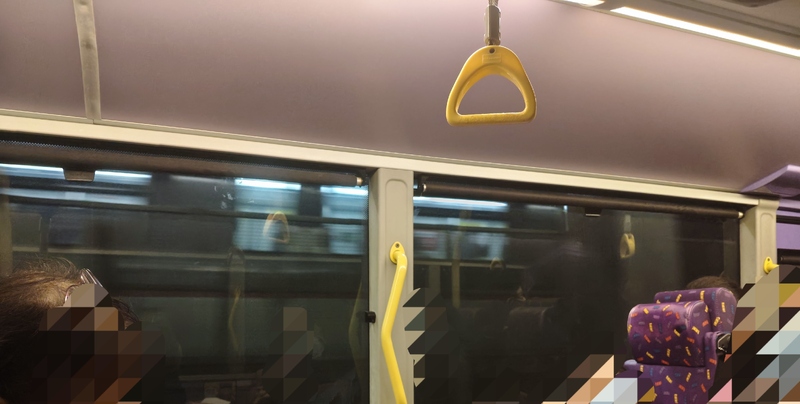 已打格，城巴加東涌線於青馬大橋內行走往大嶼山