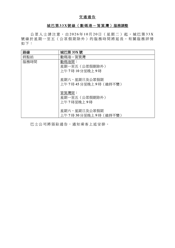 EDMS MEMO - 261020 - 33X Service adjustment_chi1.png
