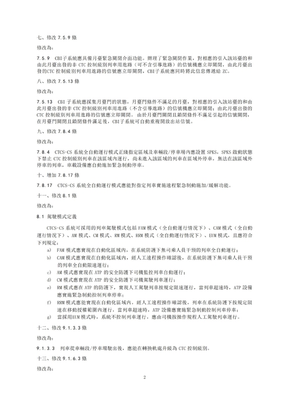 09 《TBT 3598.2-2024 市域（郊）鐵路列控系統技術要求 第2部分：CBTC系統  第1号修改.jpg